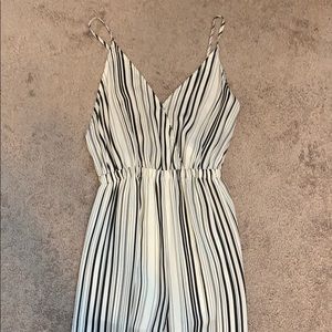 striped jumpsuit